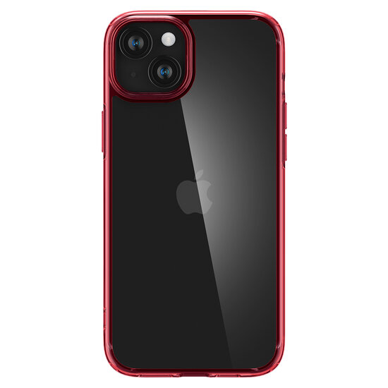 Spigen Ultra Hybrid iPhone 15 Plus hoesje rood