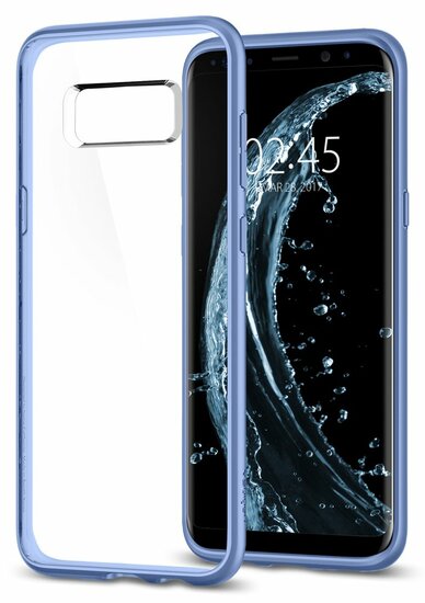 Spigen Ultra Hybrid Galaxy S8 hoes Blauw