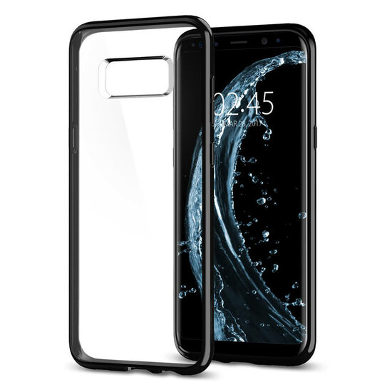 Spigen Ultra Hybrid Galaxy S8 hoes Jet Black