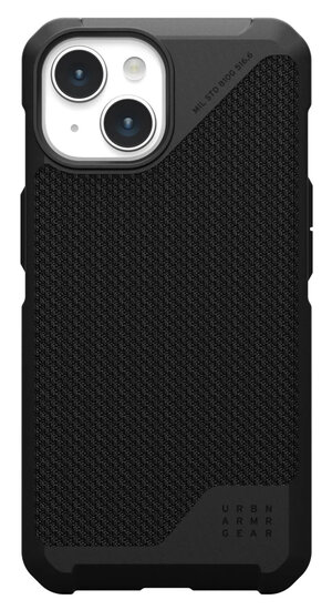 UAG Metropolis LT Pro MagSafe iPhone 15 hoesje zwart
