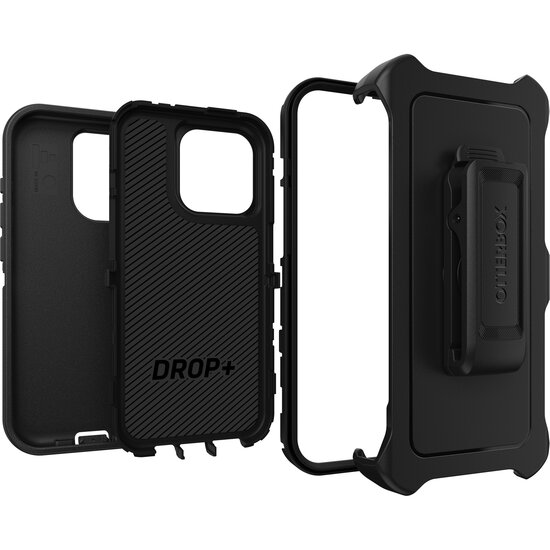 Otterbox Defender iPhone 15 Pro hoesje zwart