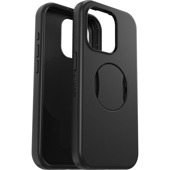 Otterbox Symmetry OtterGrip iPhone 15 Pro hoesje zwart 