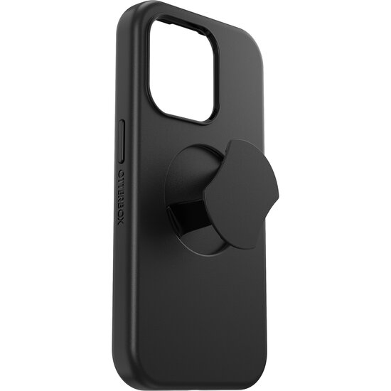 Otterbox Symmetry OtterGrip iPhone 15 Pro hoesje zwart 