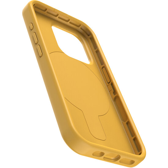 Otterbox Symmetry OtterGrip iPhone 15 Pro Max hoesje geel