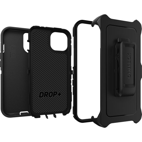 Otterbox Defender iPhone 15 hoesje zwart