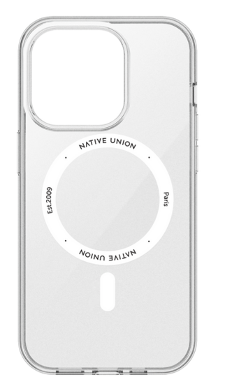 Native Union (Re)Clear MagSafe iPhone 15 Pro hoesje transparant