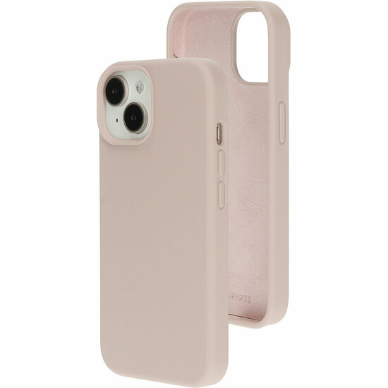Mobiparts Silicone iPhone 15 hoesje roze