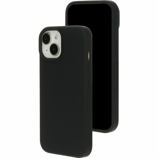 Mobiparts Silicone iPhone 15 hoesje zwart