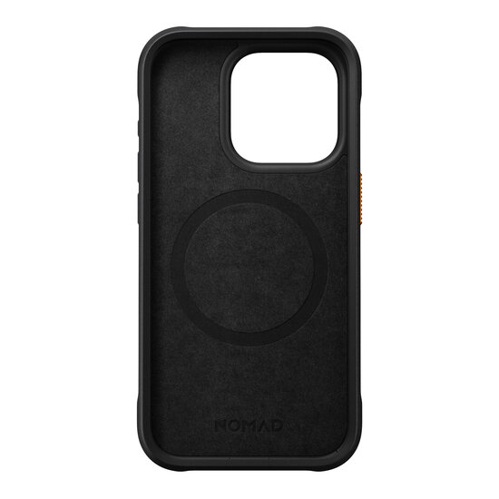 Nomad Rugged MagSafe iPhone 15 Pro hoesje oranje