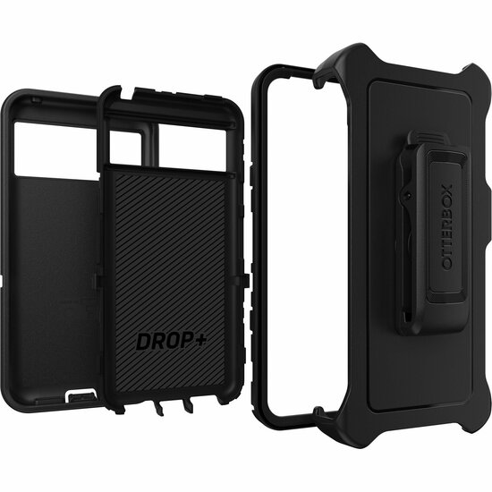 Otterbox Defender Pixel 8 hoesje zwart