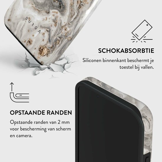 Burga Tough iPhone 15 hoesje snowstorm