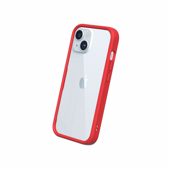 RhinoShield CrashGuard NX iPhone 15 hoesje rood