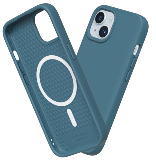 RhinoShield SolidSuit MagSafe iPhone 15 hoesje ocean