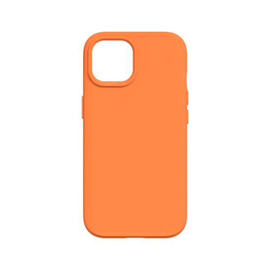 RhinoShield SolidSuit MagSafe iPhone 15 hoesje parakeet oranje