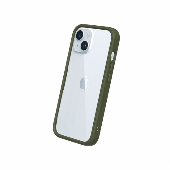RhinoShield CrashGuard NX iPhone 15 Plus hoesje groen
