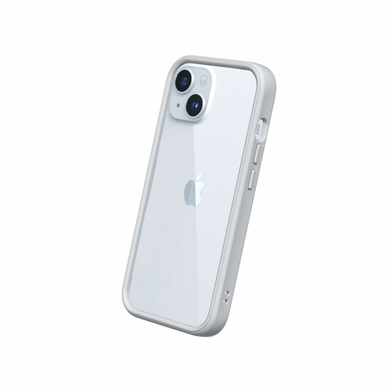 RhinoShield CrashGuard NX iPhone 15 Plus hoesje zilver