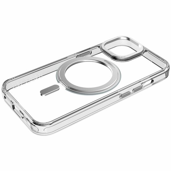 Decoded Loop Stand MagSafe iPhone 15 Plus hoesje transparant