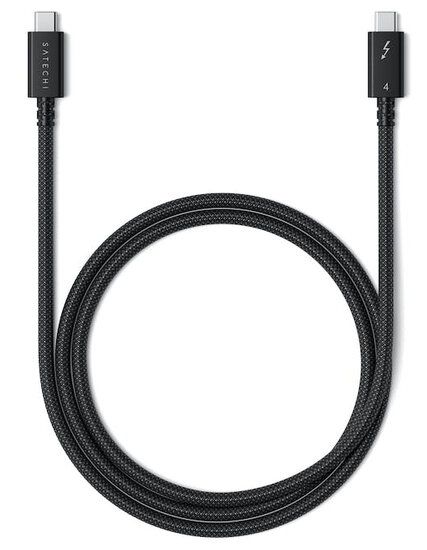 Satechi Thunderbolt 4 Pro kabel 1 meter zwart