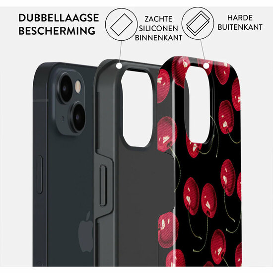 Burga Tough iPhone 14 hoesje Cherrybomb