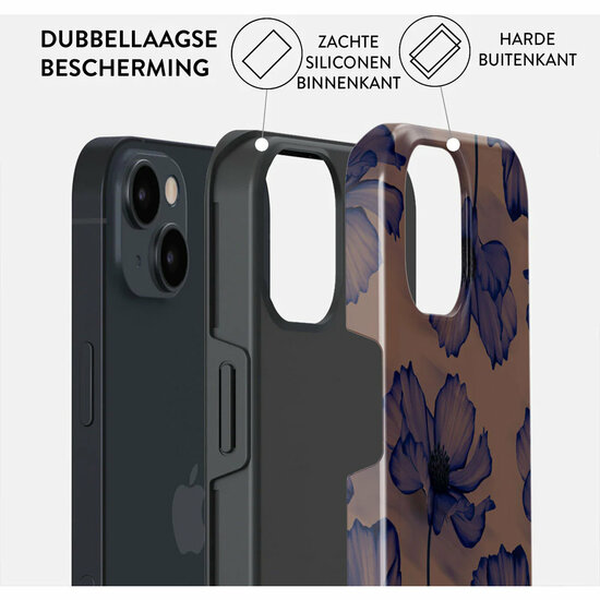 Burga Tough iPhone 14 hoesje Velvet Night