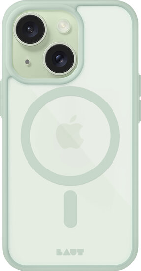 LAUT Huex Protect iPhone 15 hoesje mint