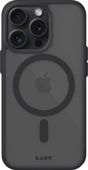 LAUT Huex Protect iPhone 15 Pro Max hoesje zwart