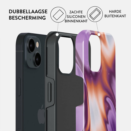 Burga Tough iPhone 13 hoesje Nebula