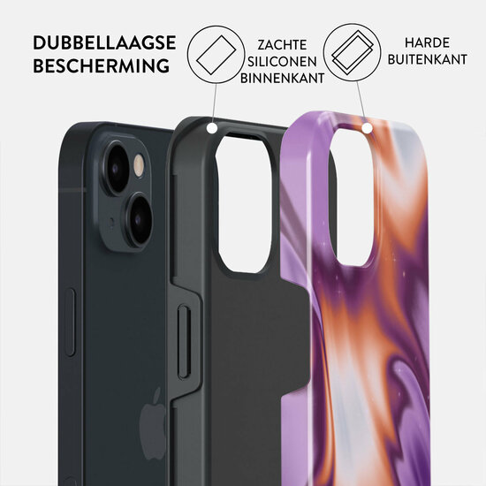 Burga Tough iPhone 14 hoesje Nebula