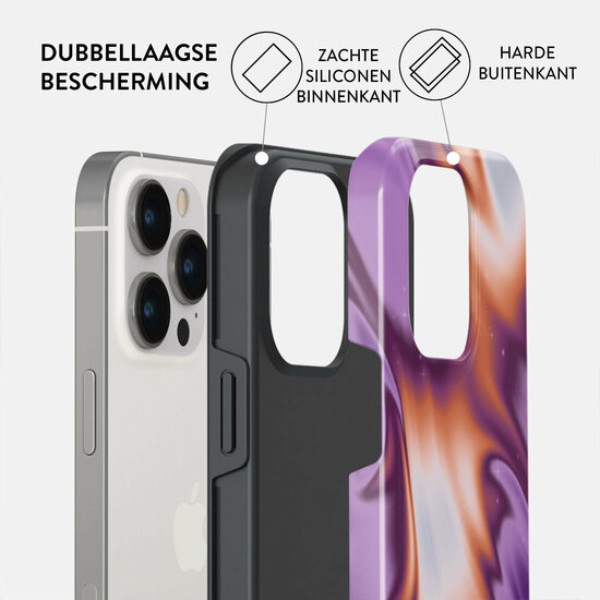 Burga Tough iPhone 15 Pro hoesje nebula