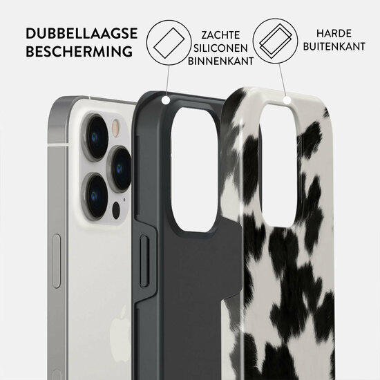 Burga Tough iPhone 15 Pro Max hoesje achormatic