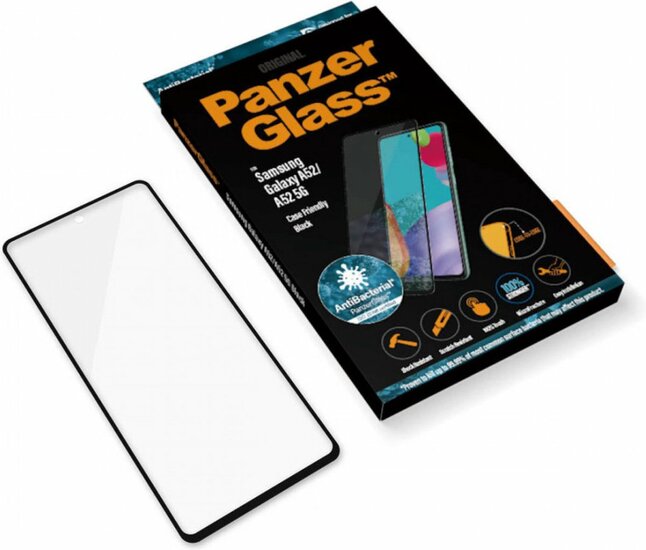  PanzerGlass Galaxy A52 / A52 / A53 glazen Screen Protector Case Friendly 
