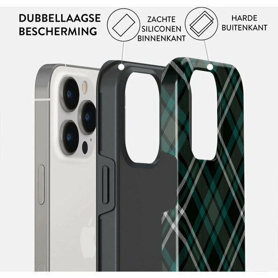 Burga Tough iPhone 15 Pro hoesje mint cookie