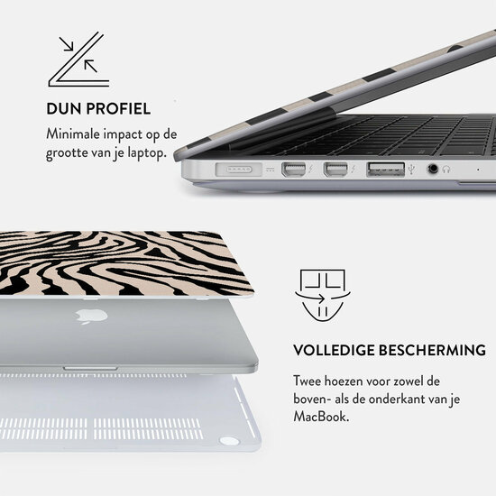 Burga MacBook Air 13,6 inch hardshell imperial