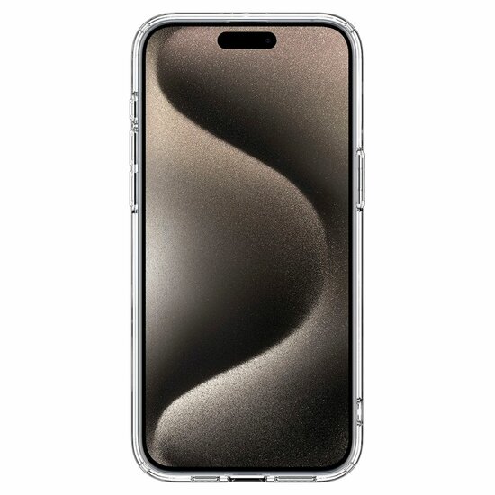 Spigen Ultra Hybrid MagSafe iPhone 15 Pro hoesje zero titanium