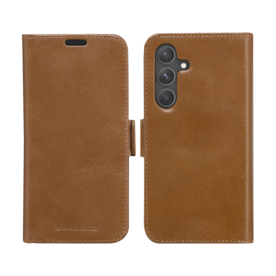 dbramante1928 leren Lynge Galaxy S24 2 in 1 wallet hoesje tan