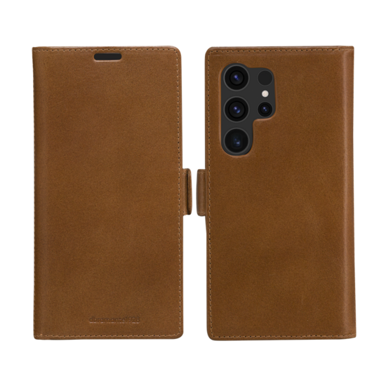 dbramante1928 leren Lynge Galaxy S24 Ultra 2 in 1 wallet hoesje tan