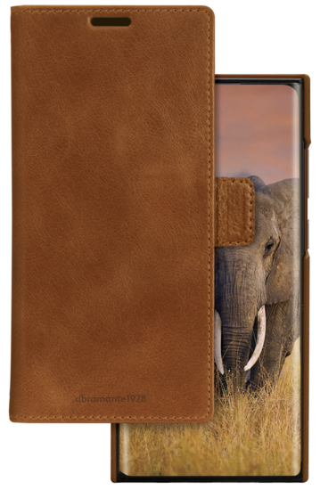 dbramante1928 leren Lynge Galaxy S24 Ultra 2 in 1 wallet hoesje tan