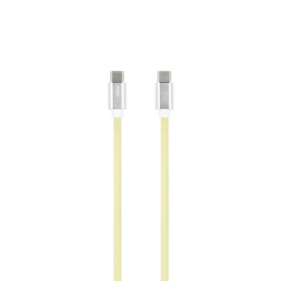 Musthavz magnetische USB-C kabel geel