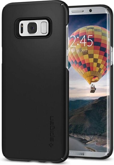 Spigen Thin Fit Galaxy S8 Plus&nbsp;hoesje Zwart