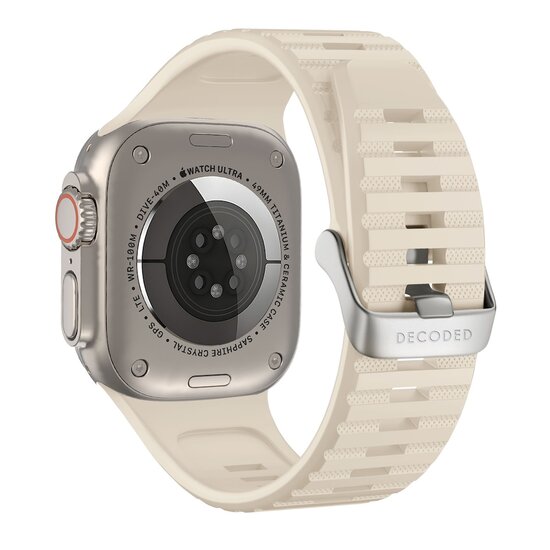 Decoded Traction Loop Ultra Apple Watch 49 / 45 / 44 mm bandje beige