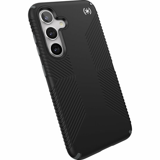 Speck Presidio 2 Grip Galaxy S24 hoesje zwart