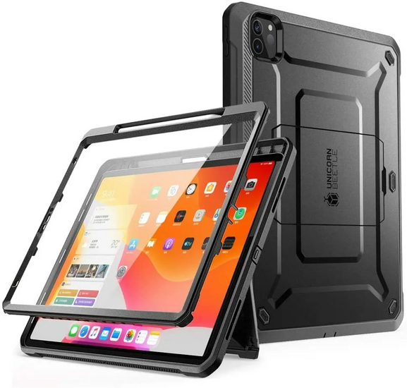 Supcase Unicorn Beetle Rugged iPad Pro 11 inch 2020 hoesje Zwart
