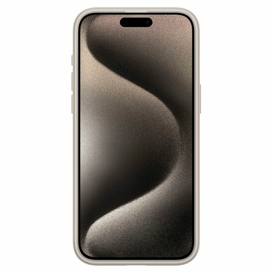 Spigen Ultra Hybrid MagSafe iPhone 15 Pro hoesje frost titanium