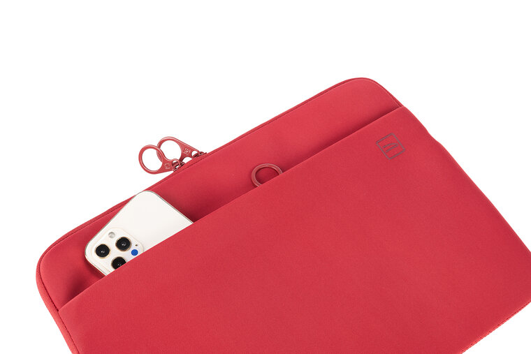 Tucano Top MacBook 13 inch sleeve rood