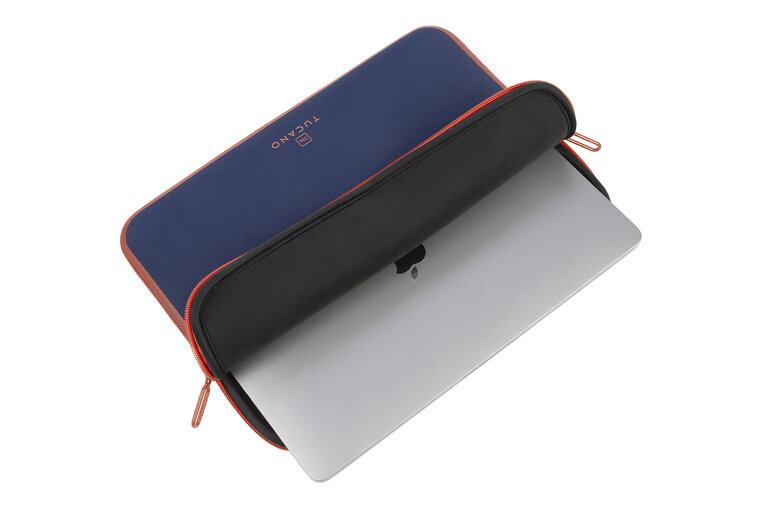 Tucano Elements MacBook 13 inch sleeve blauw