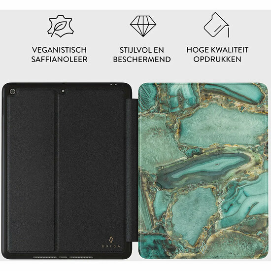 Burga Folio iPad 2021 / 2020 / 2019 10,2 inch hoesje Ubud Jungle