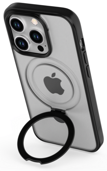 Musthavz MagLoop iPhone 15 Pro hoesje zwart