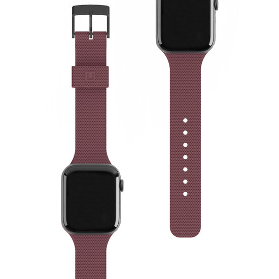 UAG Silicone Apple Watch 45 / 44 mm strap bandje Rood