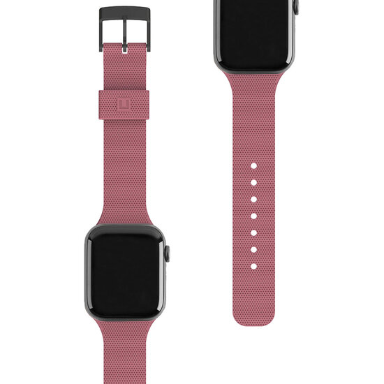 UAG Silicone Apple Watch 45 / 44 mm strap bandje Roze