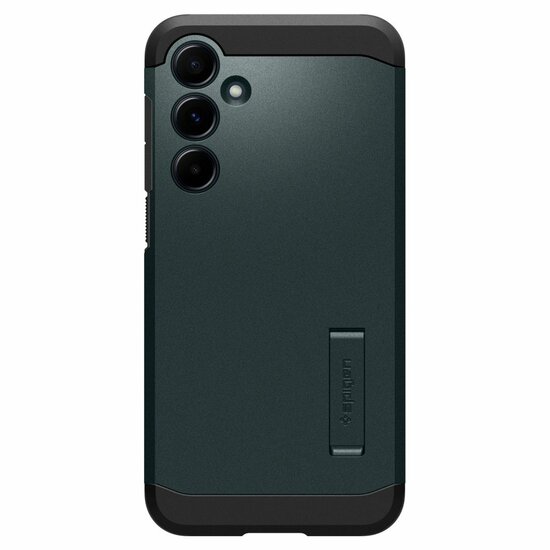 Spigen Tough Armor Galaxy A55 hoesje groen